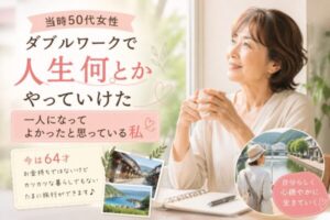 人生なんとかやっていけた