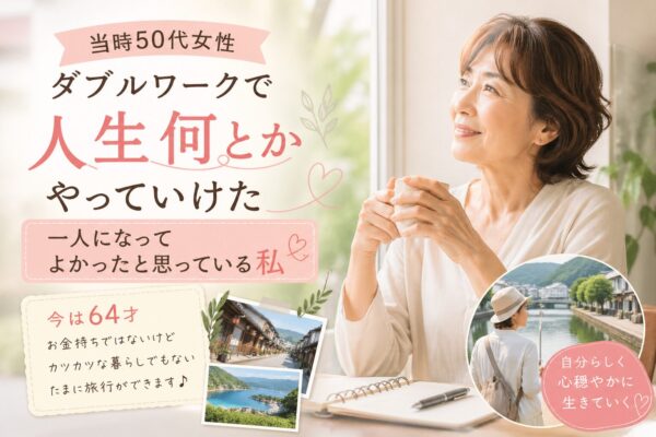 人生なんとかやっていけた